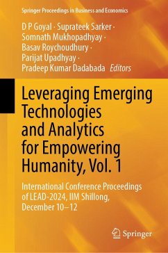 Cover Leveraging Emerging Technologies and Analytics for Empowering Humanity, Vol. 1 (eBook, PDF)