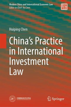 Cover China's Practice in International Investment Law (eBook, PDF)