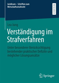 Cover Verständigung im Strafverfahren