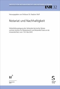 Cover Notariat und Nachhaltigkeit
