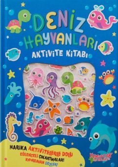 Cover Deniz Hayvanlari Aktivite Kitabi