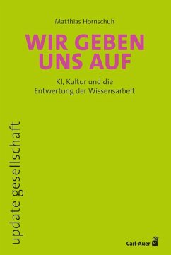 Cover Wir geben uns auf