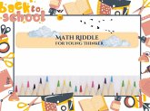 Math Riddles For Young Thinkers (eBook, ePUB) Math Riddles For Young Thinkers (eBook, ePUB)