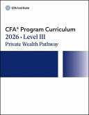 2026 CFA Program Curriculum Level III Private Wealth Pathway Box Set (eBook, ePUB)