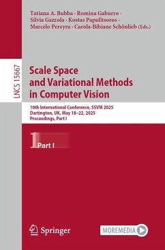 Scale Space and Variational Methods in Computer Vision (eBook, PDF)
