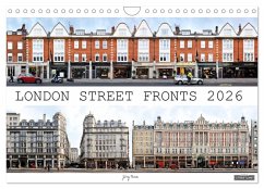 Cover London Street Fronts 2026 / UK-Version (Wall Calendar 2026 DIN A4 landscape), CALVENDO 12 Month Wall Calendar