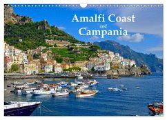 Amalfi Coast and Campania (Wall Calendar 2026 DIN A3 landscape), CALVENDO 12 Month Wall Calendar Cover Amalfi Coast and Campania (Wall Calendar 2026 DIN A3 landscape), CALVENDO 12 Month Wall Calendar