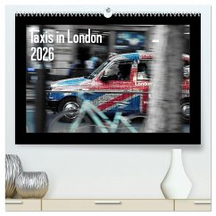 Cover Taxis in London / UK-Version (High Quality Premium Wall Calendar 2026 DIN A2 landscape),CALVENDO 12 Month Wall Calendar