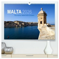 Malta. The sunny island full of charm. (High Quality Premium Wall Calendar 2026 DIN A2 landscape),CALVENDO 12 Month Wall Calendar Malta. The sunny island full of charm. (High Quality Premium Wall Calendar 2026 DIN A2 landscape),CALVENDO 12 Month Wall Calendar