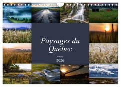 Paysages du Québec (Calendrier mural 2026 DIN A4 vertical), CALVENDO calendrier mensuel