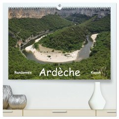 Ardèche - Randonnée & Kayak (Calendrier mural 2026 DIN A2 vertical) calendrier de bureau
