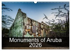 Cover Monuments of Aruba 2026 (Wall Calendar 2026 DIN A3 landscape), CALVENDO 12 Month Wall Calendar