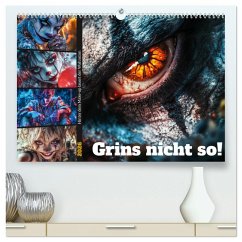 Grins nicht so ! (hochwertiger Premium Wandkalender 2026 DIN A2 quer), Kunstdruck in Hochglanz Grins nicht so ! (hochwertiger Premium Wandkalender 2026 DIN A2 quer), Kunstdruck in Hochglanz