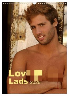 Cover Lovely Lads 2026 (Wall Calendar 2026 DIN A3 portrait), CALVENDO 12 Month Wall Calendar