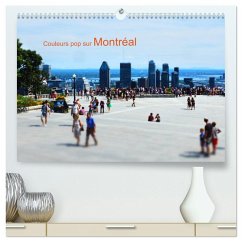 Cover Couleurs pop sur Montréal (Calendrier mural 2026 DIN A2 vertical) calendrier de bureau
