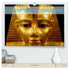 L'ÉGYPTE EN COULEURS (Calendrier mural 2026 DIN A2 vertical) calendrier de bureau