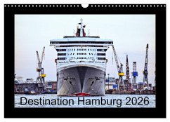 Destination Hamburg 2026 (Wall Calendar 2026 DIN A3 landscape), CALVENDO 12 Month Wall Calendar