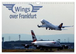 Wings over Frankfurt (UK Edition) (Wall Calendar 2026 DIN A4 landscape), CALVENDO 12 Month Wall Calendar Cover Wings over Frankfurt (UK Edition) (Wall Calendar 2026 DIN A4 landscape), CALVENDO 12 Month Wall Calendar
