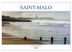 Cover SAINT-MALO, Côte d'Emeraude (Calendrier mural 2026 DIN A3 vertical), CALVENDO calendrier mensuel