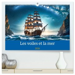 Les voiles et la mer (Calendrier mural 2026 DIN A2 vertical) calendrier de bureau Les voiles et la mer (Calendrier mural 2026 DIN A2 vertical) calendrier de bureau