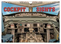 Cover Cockpit sights (Wall Calendar 2026 DIN A4 landscape), CALVENDO 12 Month Wall Calendar
