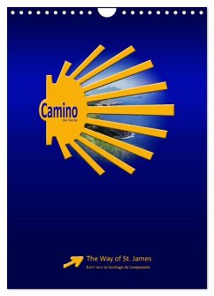 Camino del norte / UK-Version (Wall Calendar 2026 DIN A4 portrait), CALVENDO 12 Month Wall Calendar