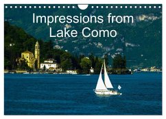 Impressions from Lake Como / UK-Version (Wall Calendar 2026 DIN A4 landscape), CALVENDO 12 Month Wall Calendar