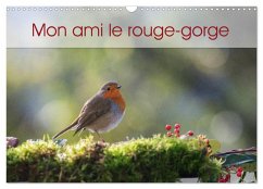 Cover Mon ami le rouge-gorge (Calendrier mural 2026 DIN A3 vertical), CALVENDO calendrier mensuel