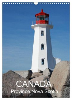 Cover Canada Province Nova Scotia (Wall Calendar 2026 DIN A3 portrait), CALVENDO 12 Month Wall Calendar