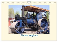 Steam engines (Wall Calendar 2026 DIN A4 landscape), CALVENDO 12 Month Wall Calendar
