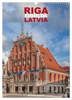 Riga Sigulda Latvia (Wall Calendar 2026 DIN A3 portrait), CALVENDO 12 Month Wall Calendar