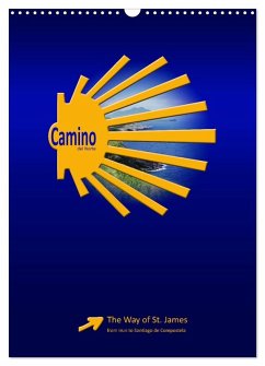 Camino del norte / UK-Version (Wall Calendar 2026 DIN A3 portrait), CALVENDO 12 Month Wall Calendar