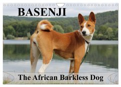 Cover Basenji the African Barkless Dog (Wall Calendar 2026 DIN A4 landscape), CALVENDO 12 Month Wall Calendar