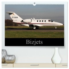 Cover Bizjets (High Quality Premium Wall Calendar 2026 DIN A2 landscape),CALVENDO 12 Month Wall Calendar