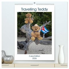 Travelling Teddy Cuba Edition 2026 (High Quality Premium Wall Calendar 2026 DIN A2 portrait),CALVENDO 12 Month Wall Calendar Travelling Teddy Cuba Edition 2026 (High Quality Premium Wall Calendar 2026 DIN A2 portrait),CALVENDO 12 Month Wall Calendar