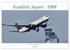 Cover Frankfurt Airport - EDDF (Wandkalender 2026 DIN A2 quer), CALVENDO Monatskalender