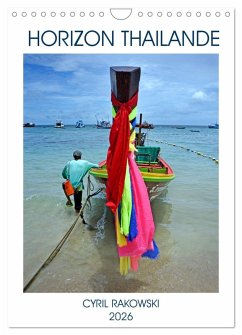 Cover HORIZON THAILANDE (Calendrier mural 2026 DIN A4 horizontal), CALVENDO calendrier mensuel