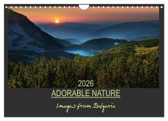 Cover Adorable Nature - Images from Bulgaria / UK-Version (Wall Calendar 2026 DIN A4 landscape), CALVENDO 12 Month Wall Calendar