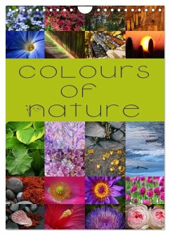 Cover Colours of Nature / UK-Version (Wall Calendar 2026 DIN A4 portrait), CALVENDO 12 Month Wall Calendar