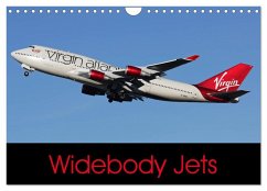 Cover Widebody Jets (Wall Calendar 2026 DIN A4 landscape), CALVENDO 12 Month Wall Calendar