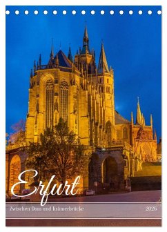Cover Erfurt - Zwischen Dom und Krämerbrücke (Tischkalender 2026 DIN A5 hoch), CALVENDO Monatskalender