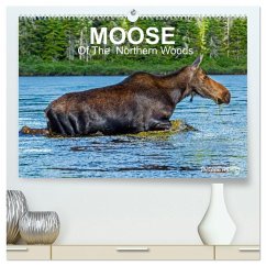 Cover MOOSE Of The Northern Woods (High Quality Premium Wall Calendar 2026 DIN A2 landscape),CALVENDO 12 Month Wall Calendar