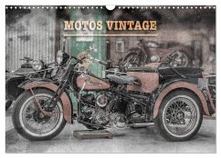Cover MOTOS VINTAGE (Calendrier mural 2026 DIN A3 vertical), CALVENDO calendrier mensuel