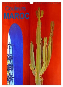 Cover Couleurs MAROC (Calendrier mural 2026 DIN A3 horizontal), CALVENDO calendrier mensuel