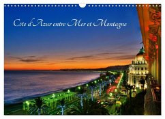 Côte d'Azur entre Mer et Montagne (Calendrier mural 2026 DIN A3 vertical), CALVENDO calendrier mensuel