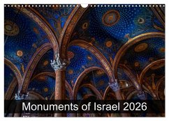 Monuments of Israel 2026 (Wall Calendar 2026 DIN A3 landscape), CALVENDO 12 Month Wall Calendar