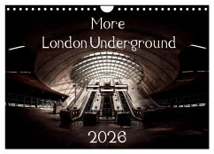 Cover More London Underground 2026 (Wall Calendar 2026 DIN A4 landscape), CALVENDO 12 Month Wall Calendar