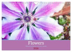 Vibrancy of flowers (Wall Calendar 2026 DIN A4 landscape), CALVENDO 12 Month Wall Calendar