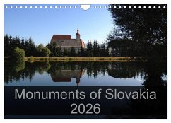 Monuments of Slovakia 2026 (Wall Calendar 2026 DIN A4 landscape), CALVENDO 12 Month Wall Calendar