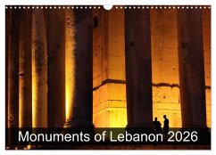 Monuments of Lebanon 2026 (Wall Calendar 2026 DIN A3 landscape), CALVENDO 12 Month Wall Calendar